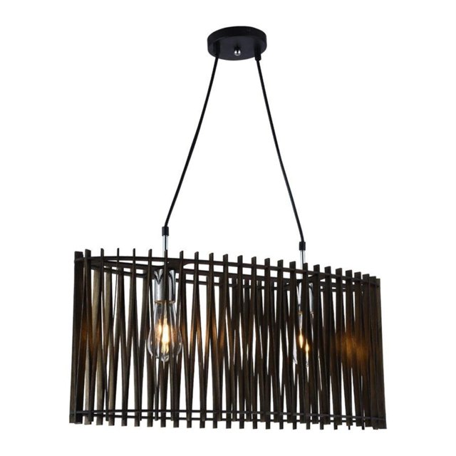 Xtricity - Pendant Light, 25.5 '' Width, From Casino Collection, Brown