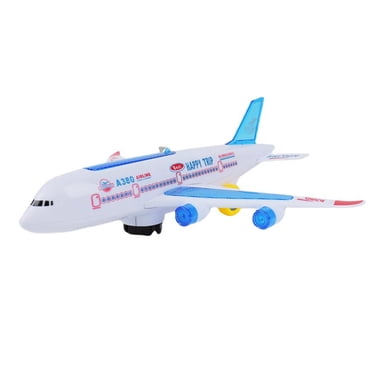 zanvin Airplane Toys for Kids, Toddler Toy Plane with Lights and Sounds, Realistic Model Airplane for Boys and Girls Ages 3-12, Birthday Christmas Halloween Gifts