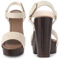 thumbnail image 2 of BLISSFUL STEP Women's Platform Slingback Chunky Heels Sandals, 2 of 6