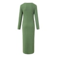thumbnail image 4 of WUANDIXFA Robes de Maternité Hiver Robe Chandail de Maternité pour Séance Photo d'Automne Hiver Grossesse pour Femmes Robes de Maternité Vert,TG, 4 of 6