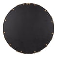 thumbnail image 4 of Kate and Laurel Brynley Decorative Wall Mirror, Gold 24" Diameter, 4 of 9