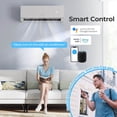 thumbnail image 3 of Costway 12000 BTU Mini Split Air Conditioner & Heater with 1 Ton Heat Pump Installation Kit, 3 of 9