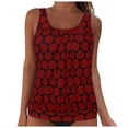thumbnail image 1 of Gibobby Two Piece Tankini Bathing Suits for Women One Shoulder Swim Top with Bottom Swimsuits(Wine,L), 1 of 7