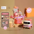thumbnail image 4 of Pink Mini Kitchen Playset For Kids With Multiple Cooking Accessories Role Play Educational Toy, 4 of 8