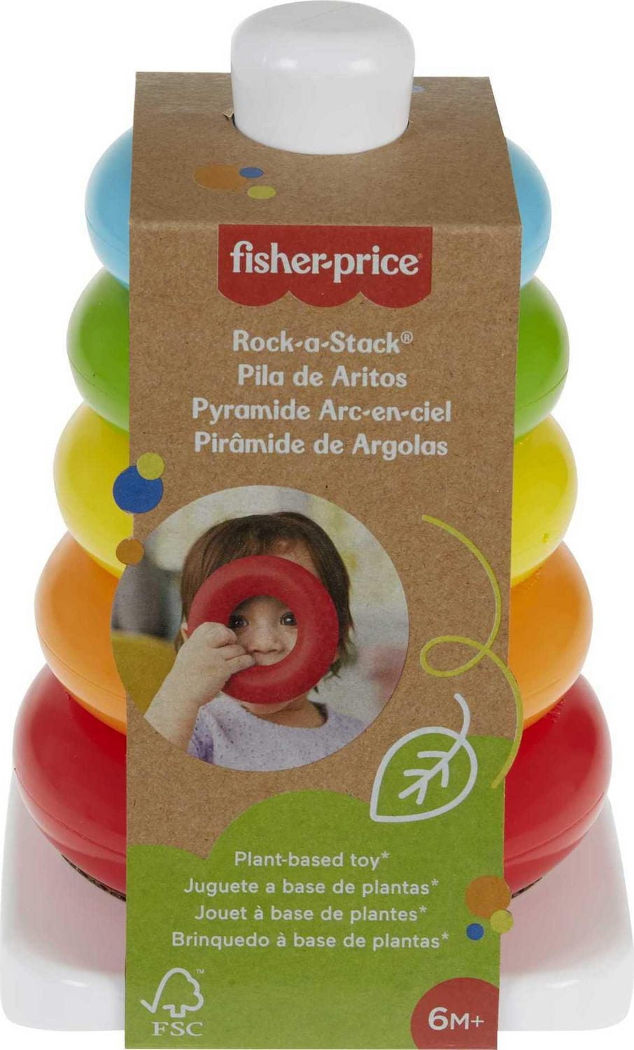 Pyramide arc-en-ciel​ Fisher-Price