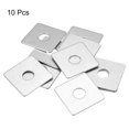 thumbnail image 3 of Uxcell Rondelle Carrée, Lot de 10, M12x50x50x2 mm, Rondelles Carrées pour Plaques en Acier Inoxydable 304, 3 of 5