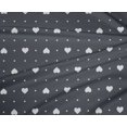 thumbnail image 4 of oneOone Polyester Lycra Fabric Dot & White Heart Print Fabric BTY 56 Inch Wide, 4 of 4