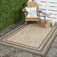 thumbnail image 2 of Safavieh Courtyard Natural Indoor Outdoor Rug - 4' x 5'7", 2 of 10