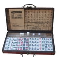 thumbnail image 1 of segolike Chinese Mahjong Board Game Indoor Entertainment Accessories Mahjong Game Set for, 1 of 9