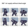 thumbnail image 4 of Boovnll Desktop Fan Quiet Brushless Turbine, Mini Fan, Wall Mounted Usb 3-In-1 Portable Small Fan, 4 of 9