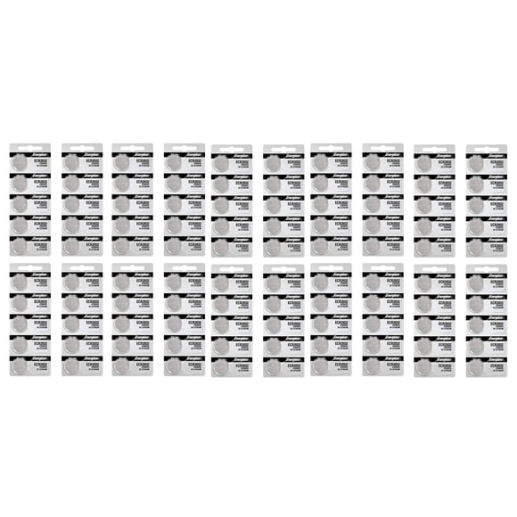 Energizer CR2032 Batteries, 3V Lithium Coin Cell 2032 Watch Battery - 100 Count