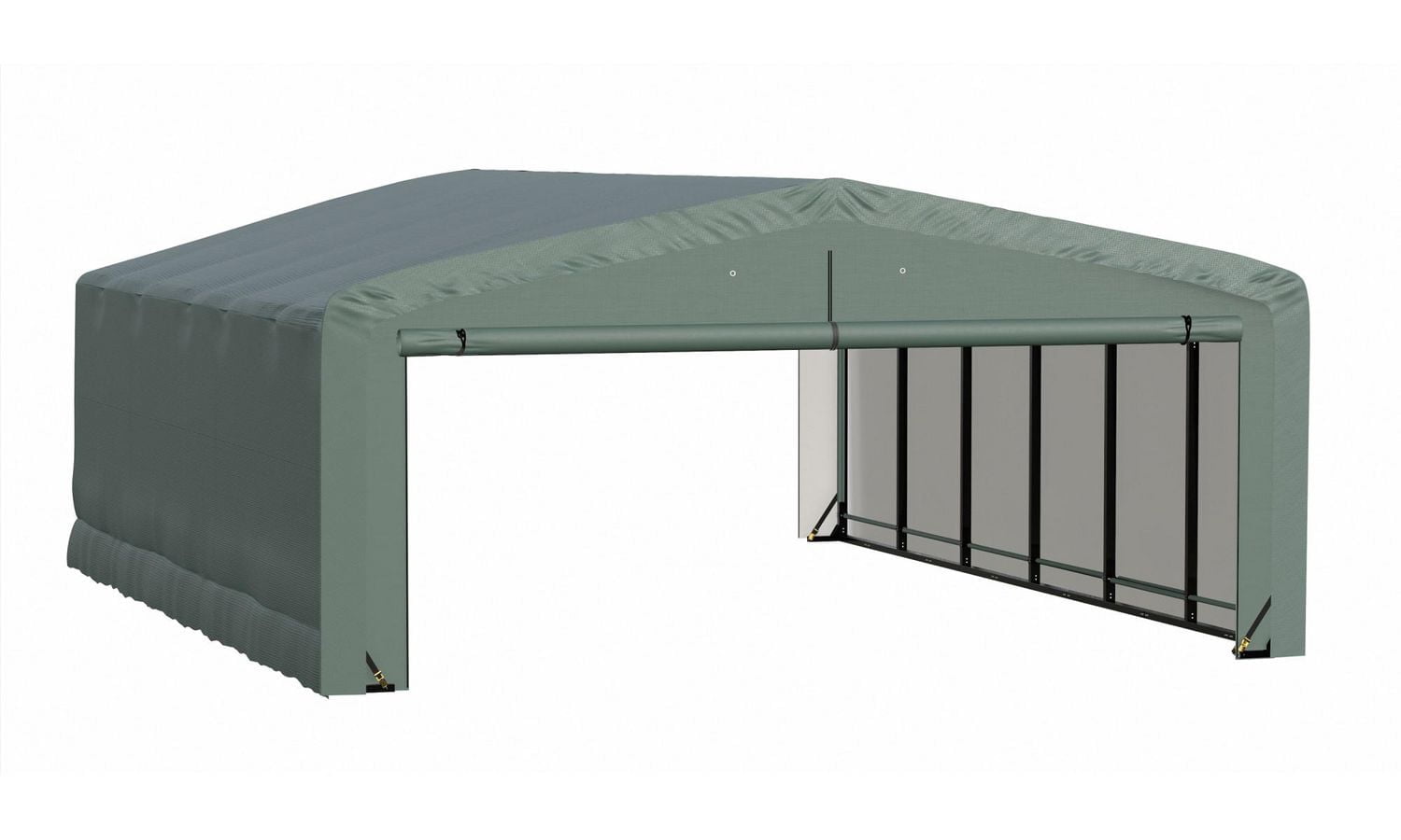 Garage ShelterTube classé vent/neige 20x27x10 Vrt
