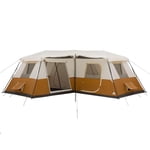 Ozark Trail 12-Person Tente de cabine instantanée en forme de L 12