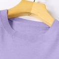 thumbnail image 4 of Timegard Chandails pour Femmes Col Ras du Cou Chandail en Tricot Confortable Automne Hiver Décontracté Couleur Unie Manches Longues, 4 of 6