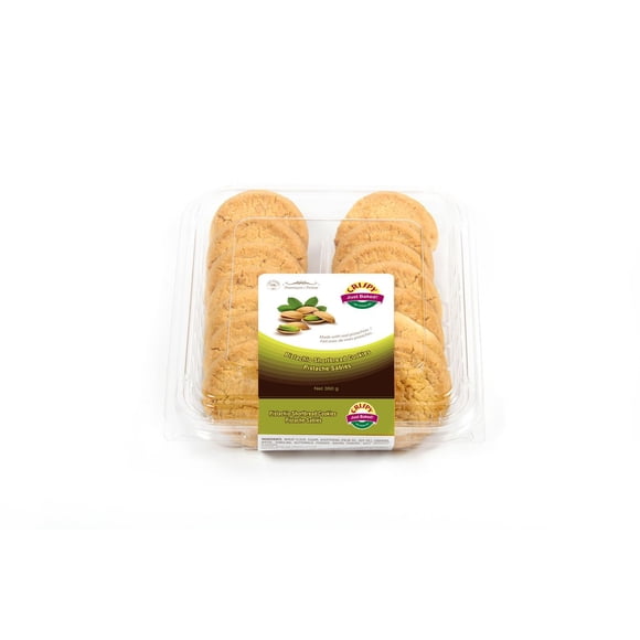 Pistachio Shortbread Cookies