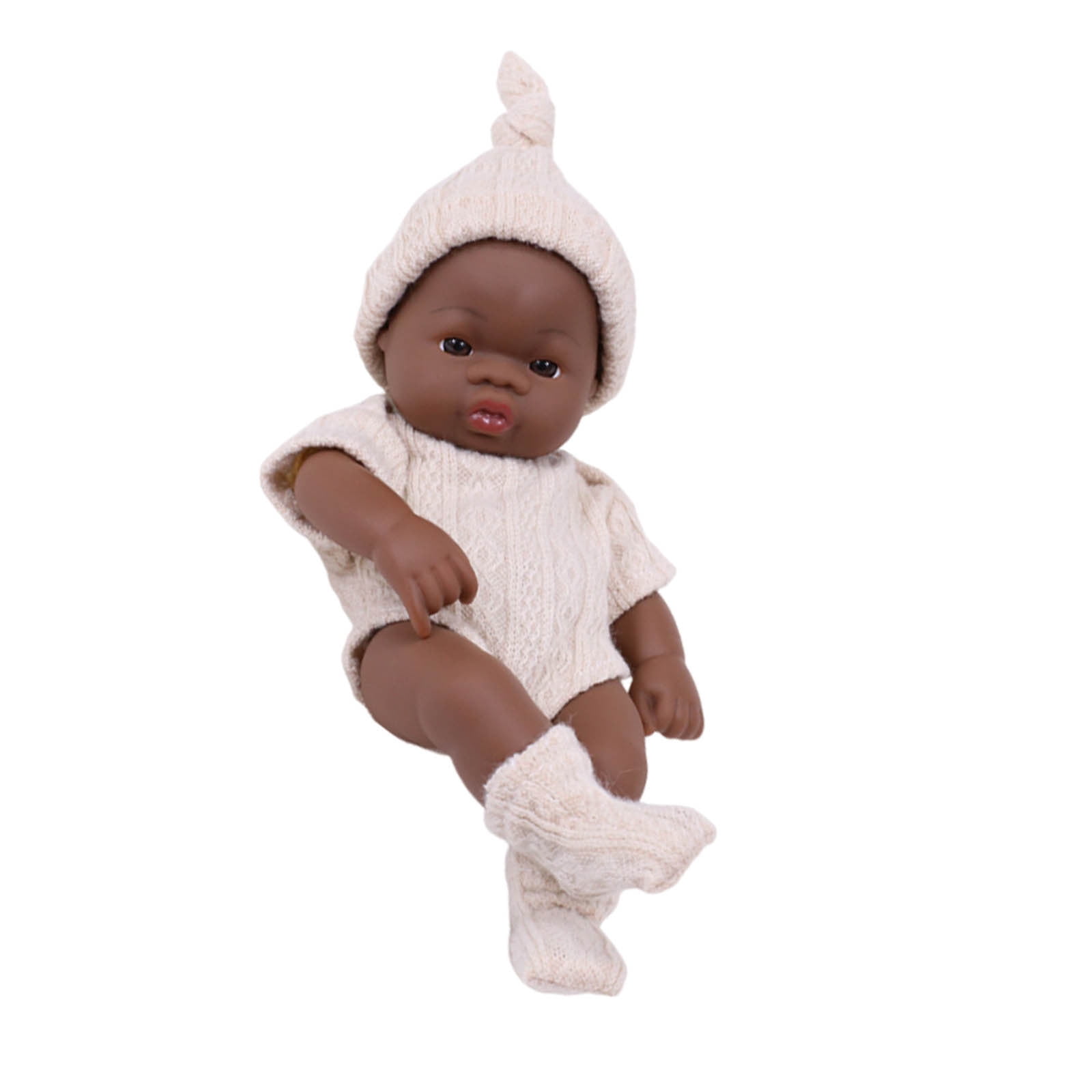 Reborn Baby Dolls,7.87 Inch Soft Newborn Baby Dolls Vinyl Baby Dolls with Clothes Set Including Pacifier Realistic Doll Look Real,Reborn Baby Doll,Realistic Newborn Baby Dolls