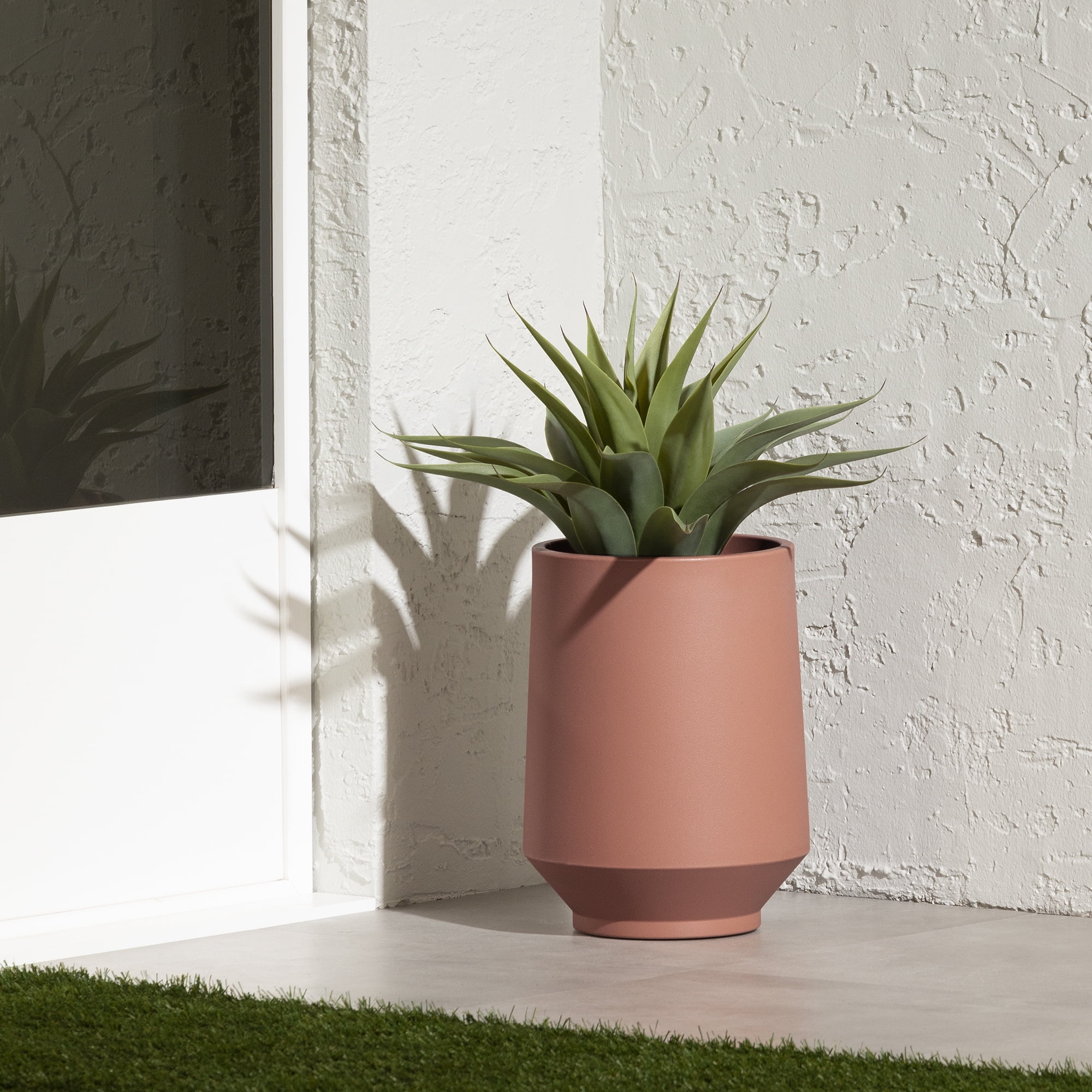 Cache-pot, fini Terra Cotta, collection Dalya de Meubles South Shore