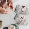 thumbnail image 1 of Clearance Tyidzon Wool Yarn for Crocheting Soft Crochet Thread Yarn, Lightweight Wool Yarn for Crochet Hand Knitting Crocheting Crafting, 1 of 6