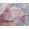thumbnail image 4 of oneOone Silk Tabby Fabric Rectangle & Triangle Geometric Print Fabric By Yard 42 Inches Wide, 4 of 4