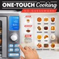 thumbnail image 2 of Gourmia Air Fryer French Door Toaster Oven - 6-Slice Capacity, LED Display, 14 Presets, Stainless Steel, 2 of 5
