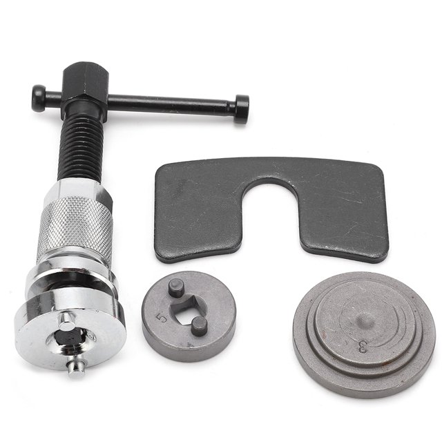 Ensemble de 5 Pcs Écarteur de Piston de Frein à Disque Kit d'Outils de Rembobinage Acier ChroméVanadium pour Réparation Auto