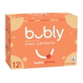thumbnail image 3 of Bubly Peach Sparkling Water 12 x355 mL, Cans, 3 of 10