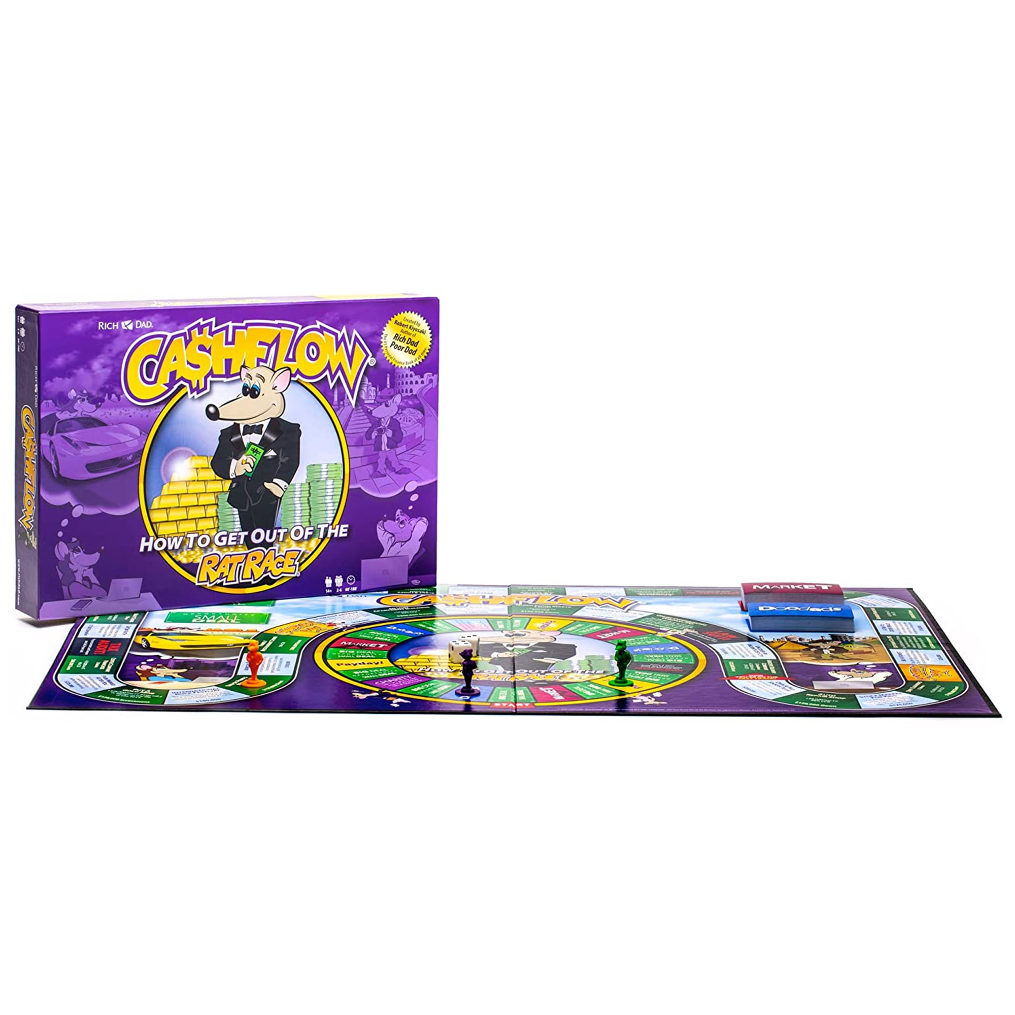 Rich Dad CASHFLOW Educational Board Game for Learning Financial Business