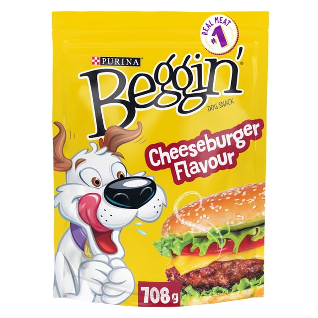 Beggin' Cheeseburger Flavour, Dog Treats