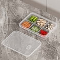 thumbnail image 1 of Meitianfacai Plastic Food Storage Box With Dividers For Refrigerator Organization Fresh Keeping Container For Kitchen Use Meal Preparation Organizer With Multiple Compartments For Efficient Storage, 1 of 7
