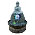 thumbnail image 4 of simhoa Buddha Resin Statue LED Lights Decors Bar Living Room Balcony Water, 4 of 4