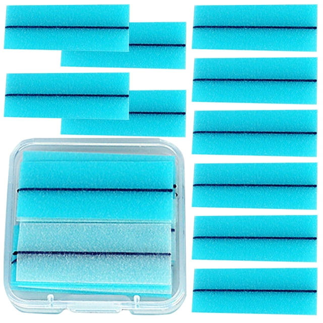 MOVTOTOP Eyelash Adhesive Strips Self-Adhesive Lash Strips for Easy Application Sky-blue 2 Boxes