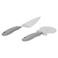 thumbnail image 1 of Pizza Tool, Pizza Cutter Wheel Stainless Steel+Silicone Dishwasher Safe Easy To Use Anti-skid Silicone Handle With Hole For Pizza For Flat Cake For Pie, 1 of 8