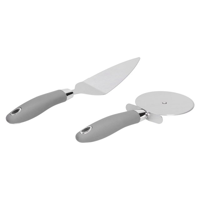 Pizza Tool, Pizza Cutter Wheel Stainless Steel+Silicone Dishwasher Safe Easy To Use Anti-skid Silicone Handle With Hole For Pizza For Flat Cake For Pie