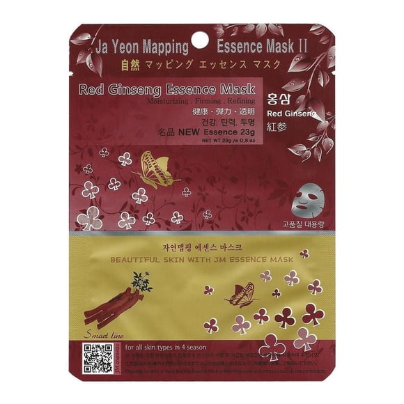 Masque d’essence de cartographie Ja Yeon Ginseng rouge
