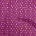 thumbnail image 1 of oneOone Georgette Viscose Dark Magenta Fabric Animal Craft Projects Decor Fabric Printed By The Yard 42 Inch Wide, 1 of 5