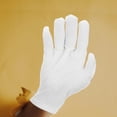 thumbnail image 2 of Shisuyan 10 Paires de Gants « Coin » pour Usage Professionnel Gants en Polyester Blancs, 2 of 8