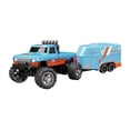 thumbnail image 1 of Wweixi Mini Camion Monstre Rc avec Lumières Camion Télécommandé 1/64 et Remorque Boîtier en Alliage USB A, 1 of 6