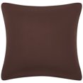 thumbnail image 1 of Unique Bargains Housse de Coussin Décorative 18'x18 Pieds en Spandex Extensible pour Canapé, Couleur Café Rouge, 1 of 8