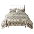 thumbnail image 1 of Woolrich Montana Farmhouse 100 Percent Cotton Quilt Mini Set in Tan Finish, 1 of 8