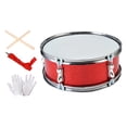 thumbnail image 4 of lionlar Caisse Claire 11 Pouces Instrument de Musique Portable pour Débutants Garçons Filles Enfants Rouge, 4 of 9