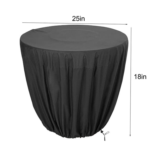 Outdoor Bird Bath Cover Waterproof 210D Bird Bath Fountain Cover For Winter