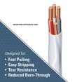 thumbnail image 3 of Non-Metallic Romex Sheathed Electrical Cable With Ground, 14/3, 100-Ft. -63946823, 3 of 6
