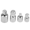 thumbnail image 2 of Wrench Adapter,4Pcs Silver Chrome Vanadium CVR Soclet Adapter Soxket Reducer Ultra Responsive, 2 of 9