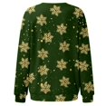 thumbnail image 5 of Bmisegm T-Shirt à Manches Longues pour Femmes, Imprimé, Décontracté, Vert TG, 5 of 5