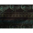 thumbnail image 4 of oneOone Organic Cotton Voile Fabric Floral & Peacock Block Printed Craft Fabric BTY 42 Inch Wide, 4 of 4