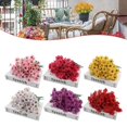 thumbnail image 4 of Fleurs Artificielles Fausses Plantes Résistantes d'Extérieur Arbustes Décor Nouveau, 4 of 7