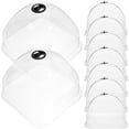 thumbnail image 2 of 10 Pcs Dôme d'Humidité Transparent Housse de Protection pour Plantes Ensemble de Dôme de Jardin, 2 of 9