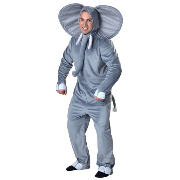 Déguisement d'Éléphant Joyeux pour Adulte