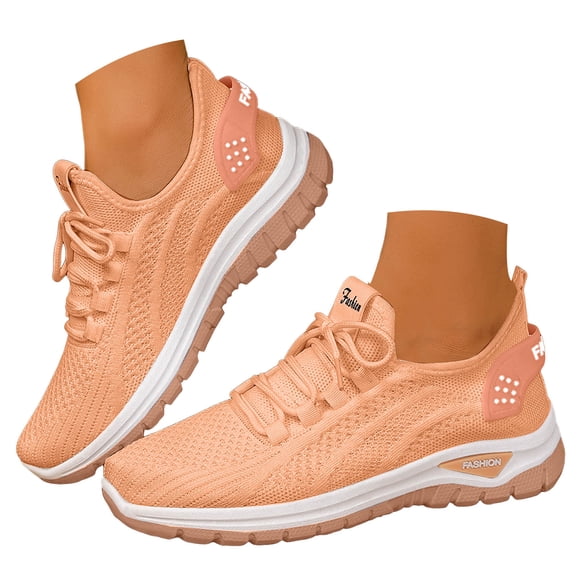 Fsqjgq Mesh Running Shoes for Women Casual Basketball Sneakers Stylish Summer Footwear Gym Trainers Shoes