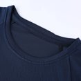 thumbnail image 4 of BADHUB Men's Long Sleeve Shirts Big & Tall Crew Neck Cotton Essential Pullover Athletic Performance Split Hem Sweatshirt Soft Causal Loose Top Spring Fall Deals L-5XL, 4 of 8